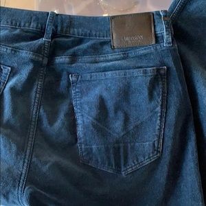 Hudson Teal Corduroy Blake Jeans